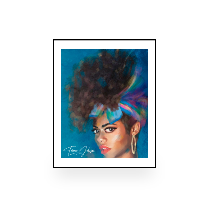 Image of a ladies face